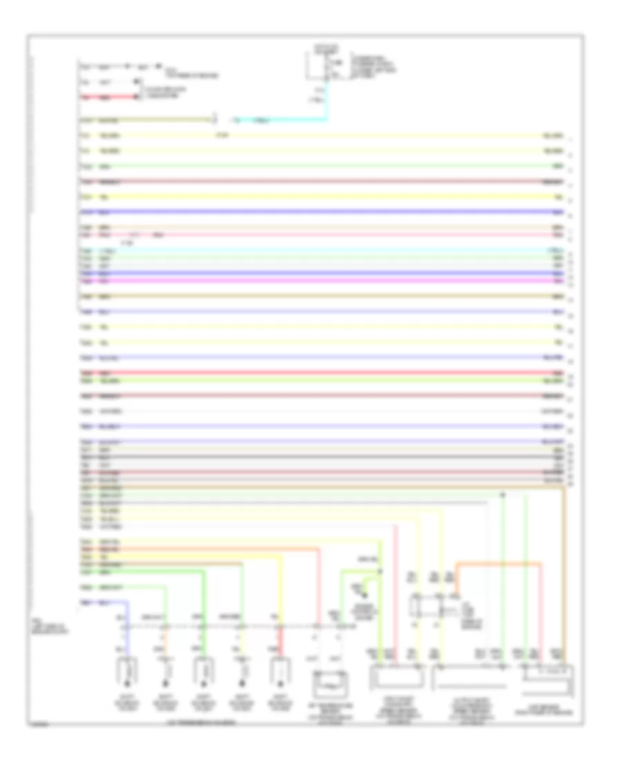 Transmission Wiring Diagram Except Hybrid 1 of 3 for Acura ILX 2013
