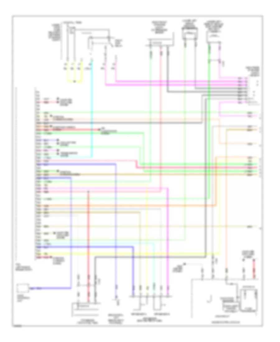 1 5L Hybrid Engine Controls Wiring Diagram 1 of 6 for Acura ILX Hybrid 2013