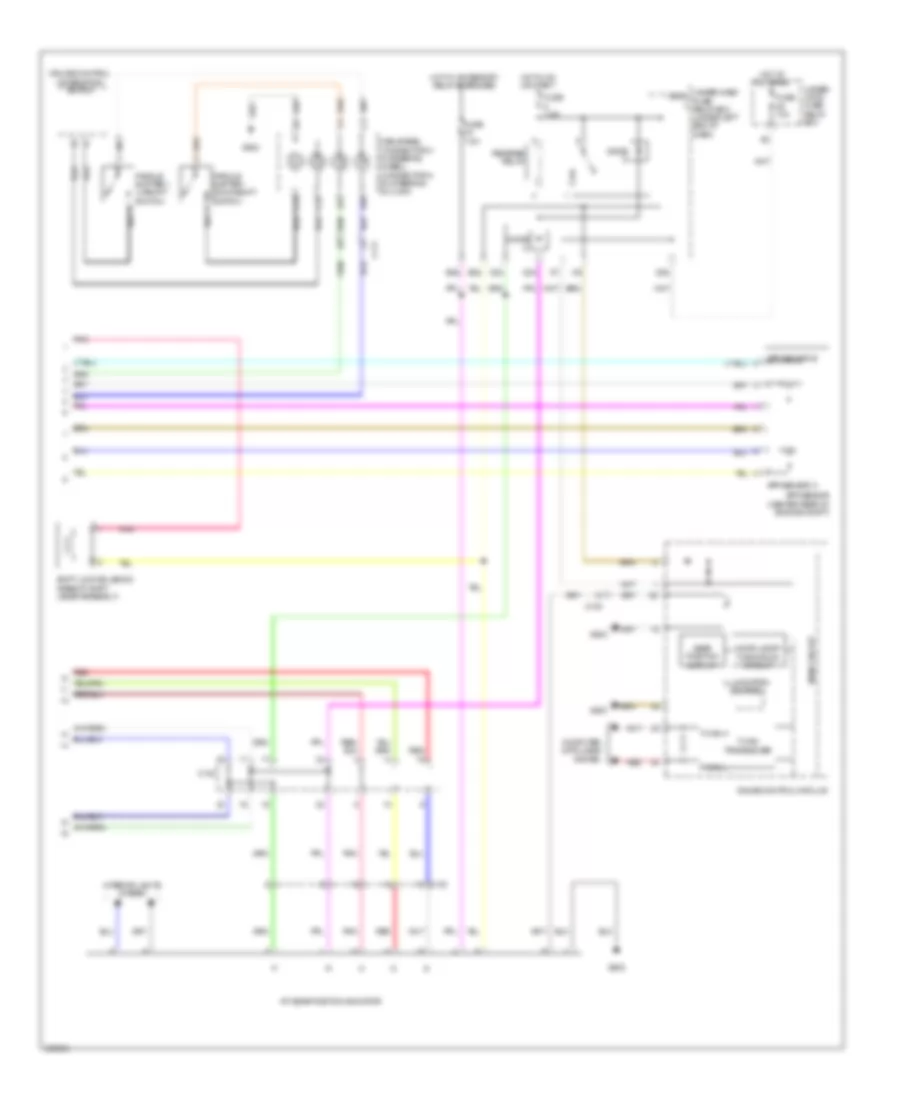 Transmission Wiring Diagram Except Hybrid 3 of 3 for Acura ILX Hybrid 2013