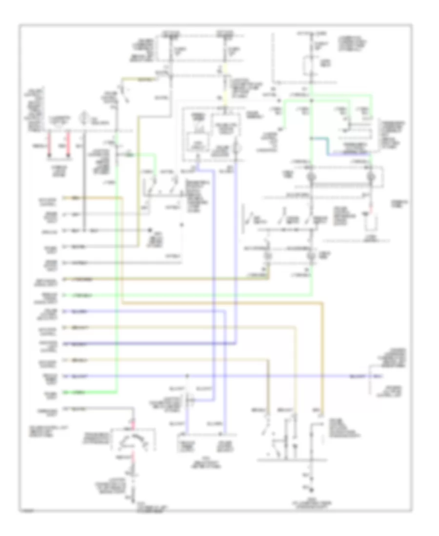 Cruise Control Wiring Diagram for Acura 3.2TL 2003