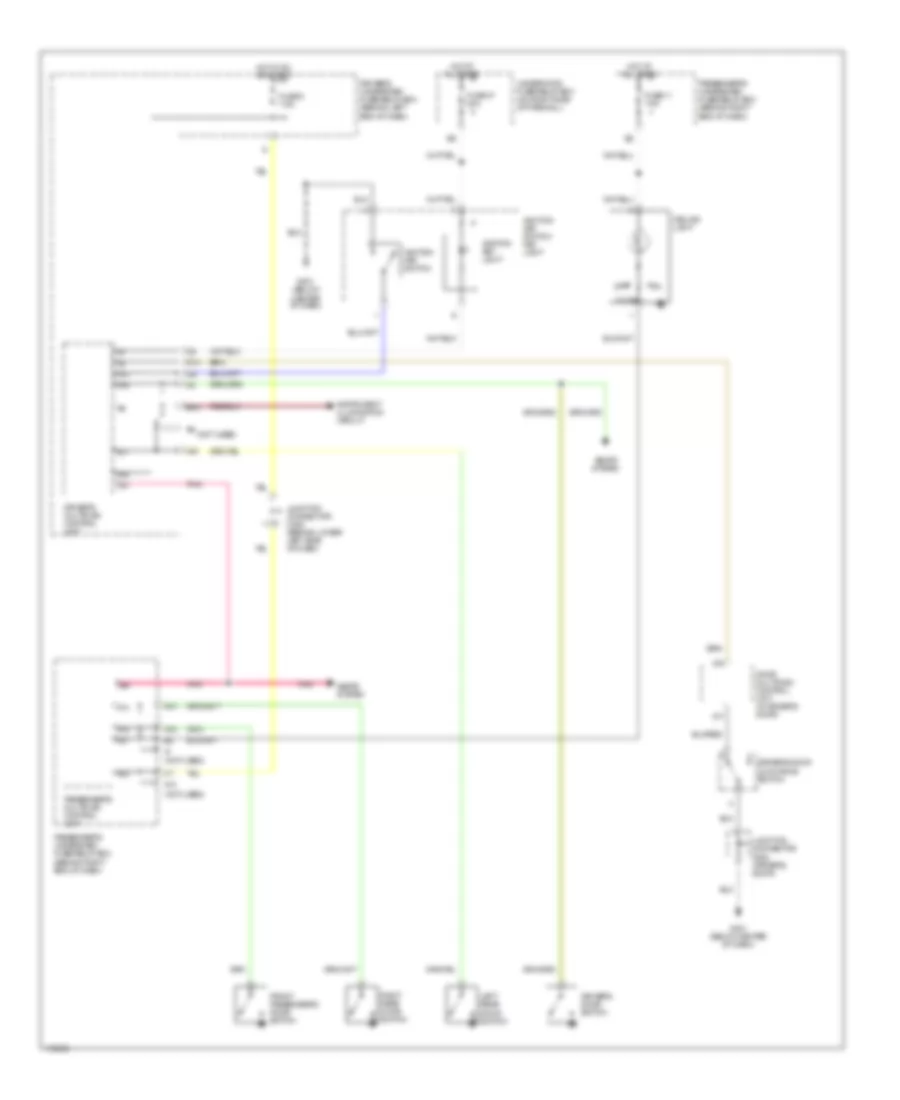 Entry Light Timer Wiring Diagram for Acura 3 2TL 2003