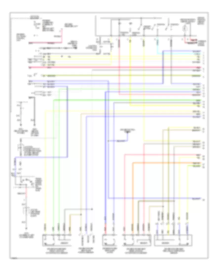 Driver s Memory Seat Wiring Diagram 1 of 2 for Acura 3 2TL 2003
