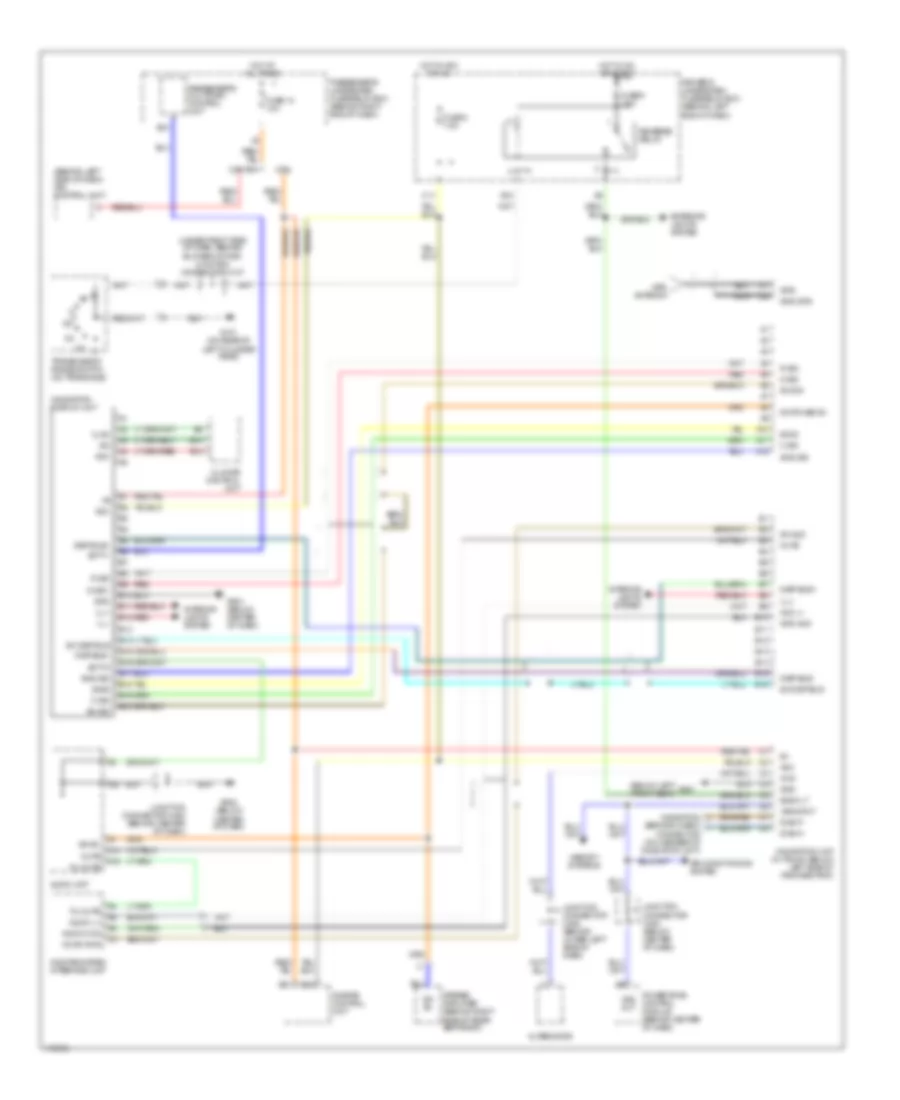 Navigation Wiring Diagram for Acura 3.2TL 2003