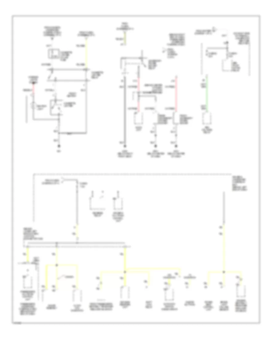 Power Distribution Wiring Diagram (4 of 4) for Acura 3.2TL 2003