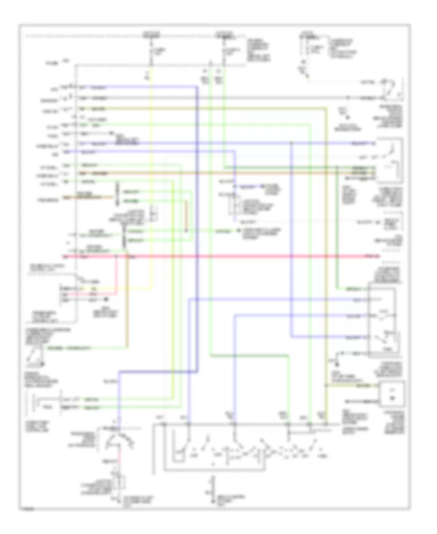 WiperWasher Wiring Diagram for Acura 3.2TL 2003