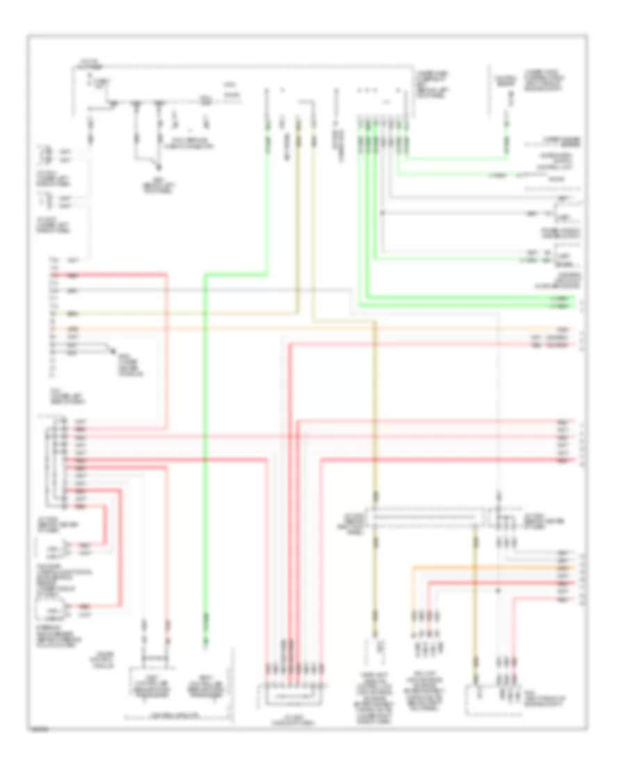 Computer Data Lines Wiring Diagram 1 of 3 for Acura MDX 2013