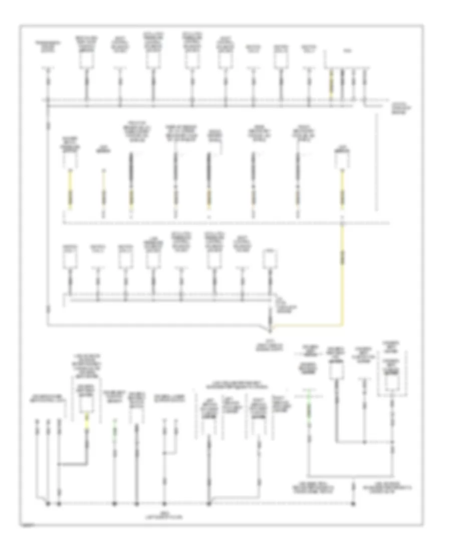 Ground Distribution Wiring Diagram 3 of 5 for Acura MDX 2013