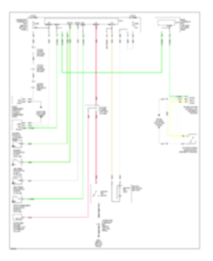 Entry Light Timer Wiring Diagram for Acura MDX 2013