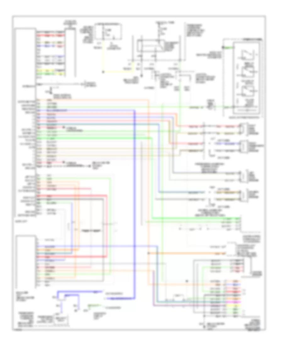 Radio Wiring Diagram for Acura 3.2TL Type S 2003