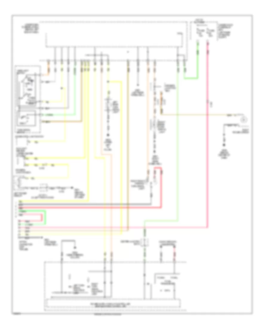 Exterior Lamps Wiring Diagram (2 of 2) for Acura RDX 2013
