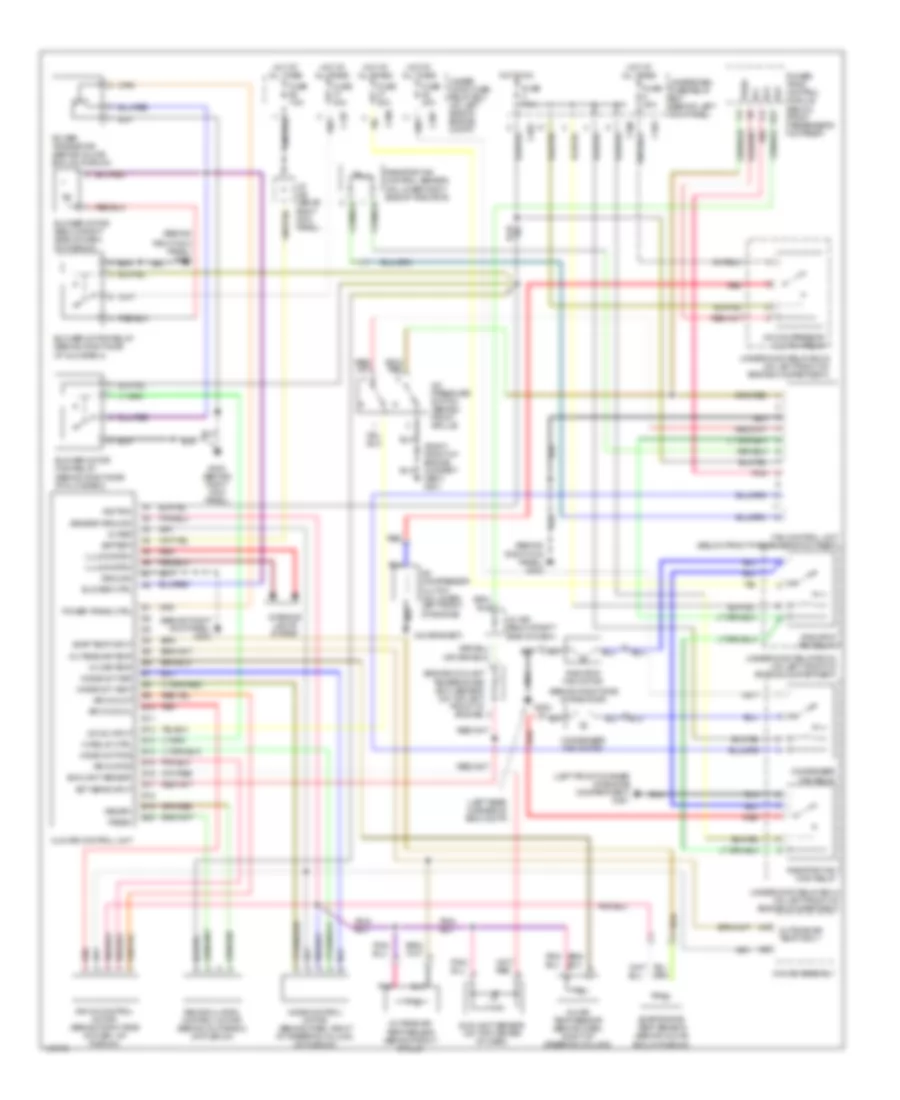 Automatic AC Wiring Diagram for Acura 3.5RL 2003