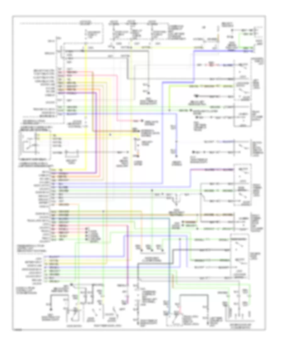 Anti theft Wiring Diagram for Acura 3 5RL 2003
