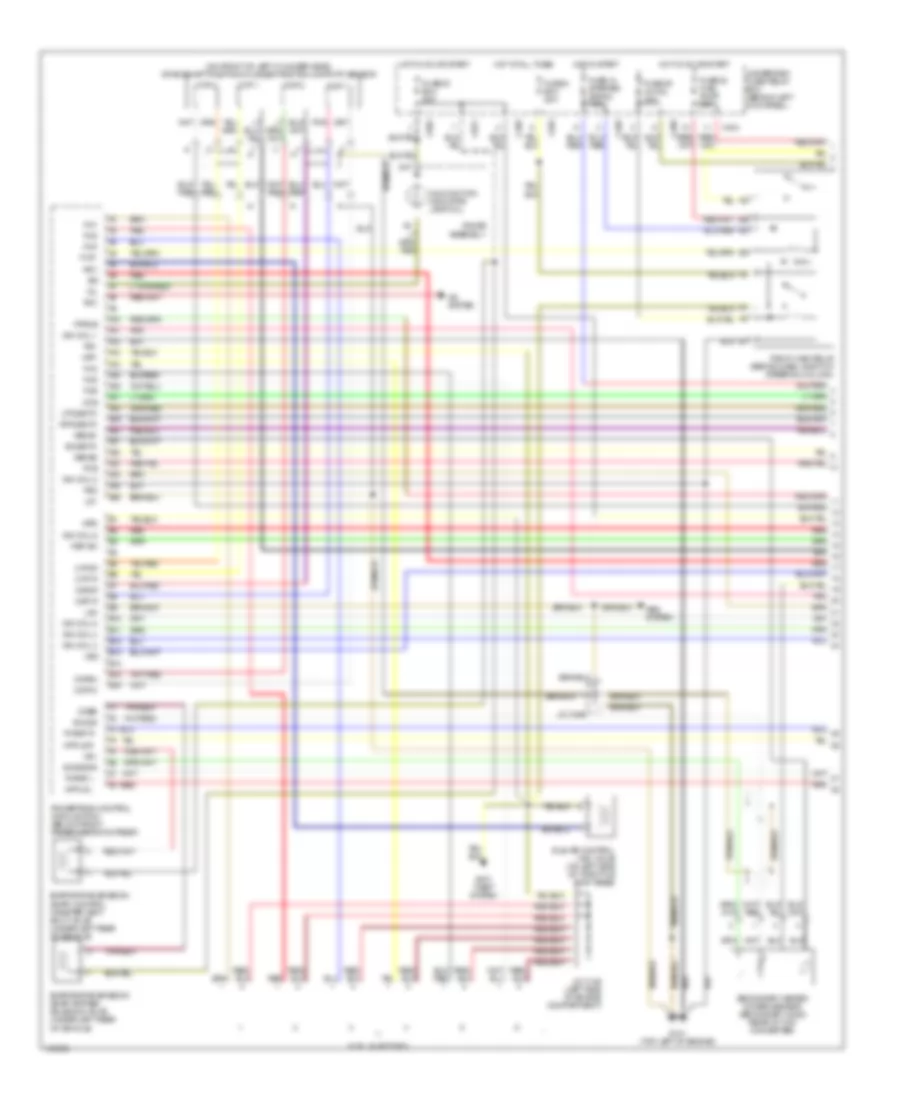 3 5L Engine Performance Wiring Diagram 1 of 4 for Acura 3 5RL 2003