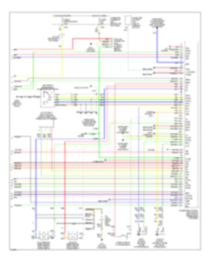 3.5L, Engine Performance Wiring Diagram (4 of 4) for Acura 3.5RL 2003