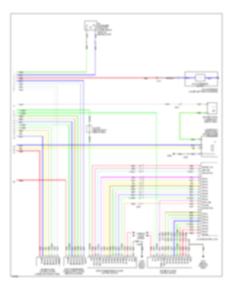 Automatic AC Wiring Diagram (3 of 3) for Acura TL 2013