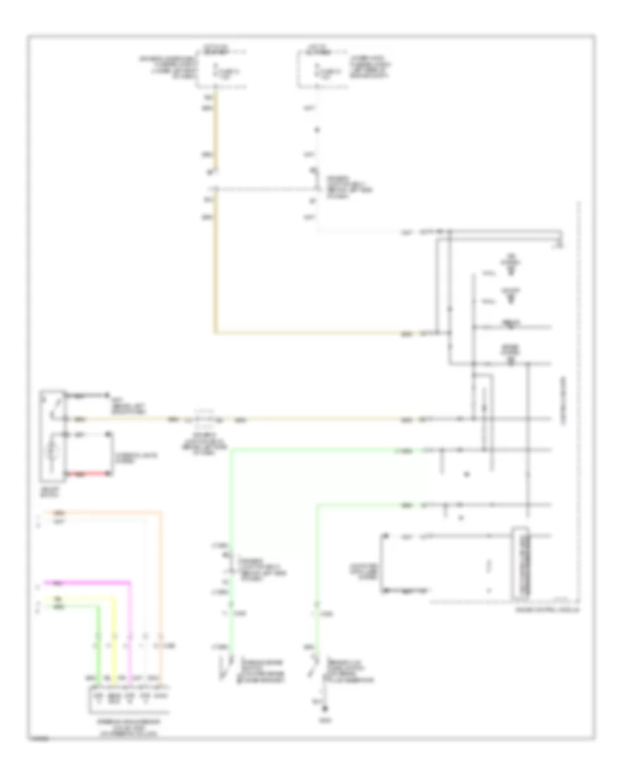 Anti-lock Brakes Wiring Diagram (2 of 2) for Acura TL 2013