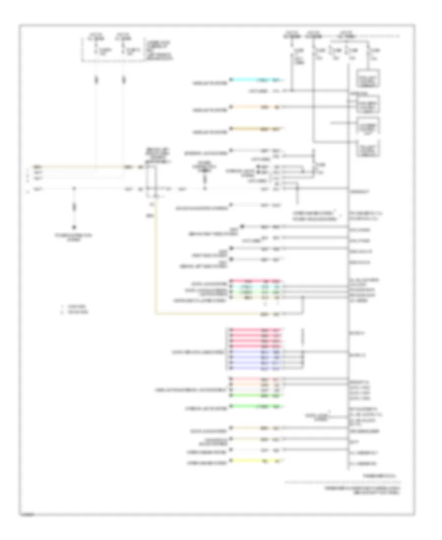 Body Control Modules Wiring Diagram 2 of 2 for Acura TL 2013