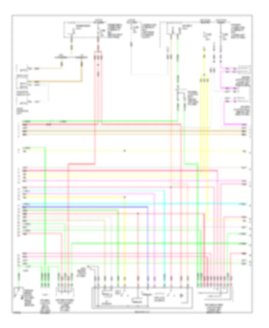 Power Door Locks Wiring Diagram with Keyless Access 4 of 5 for Acura TL 2013