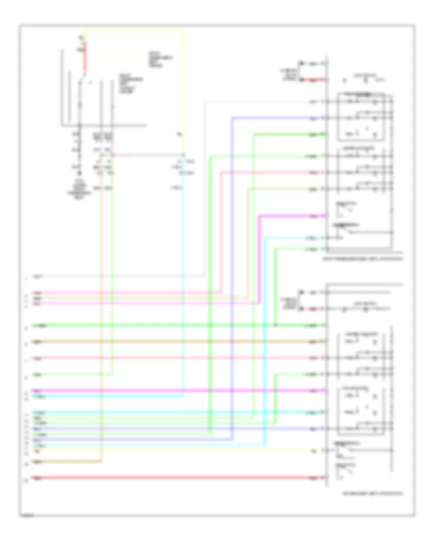 Heated Seats Wiring Diagram with Ventilated Seats 2 of 2 for Acura TL 2013