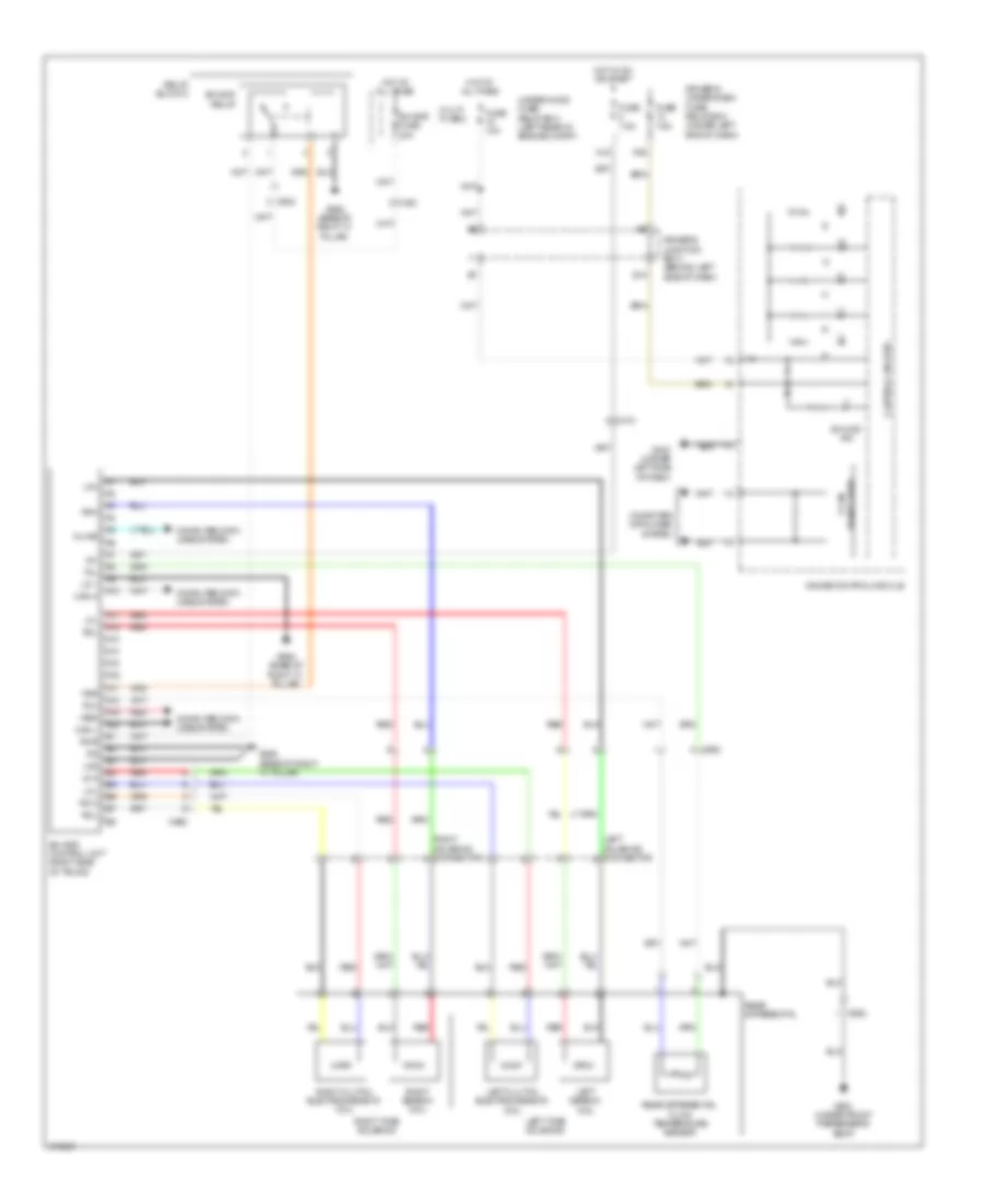 AWD Wiring Diagram for Acura TL 2013