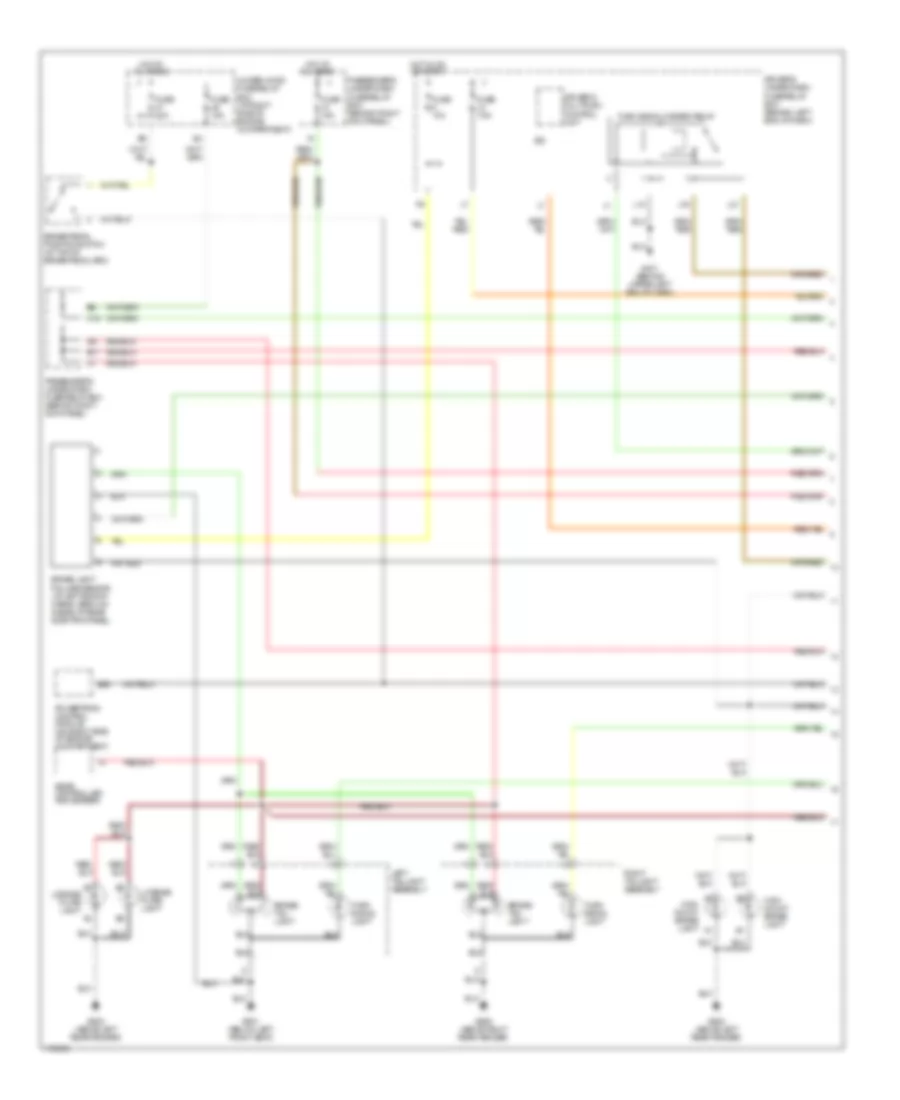 Exterior Lamps Wiring Diagram 1 of 2 for Acura MDX 2003