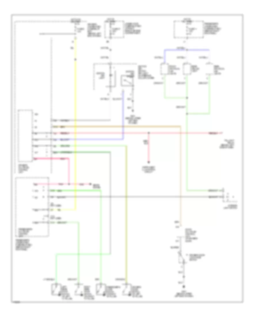 Entry Light Timer Wiring Diagram for Acura MDX 2003