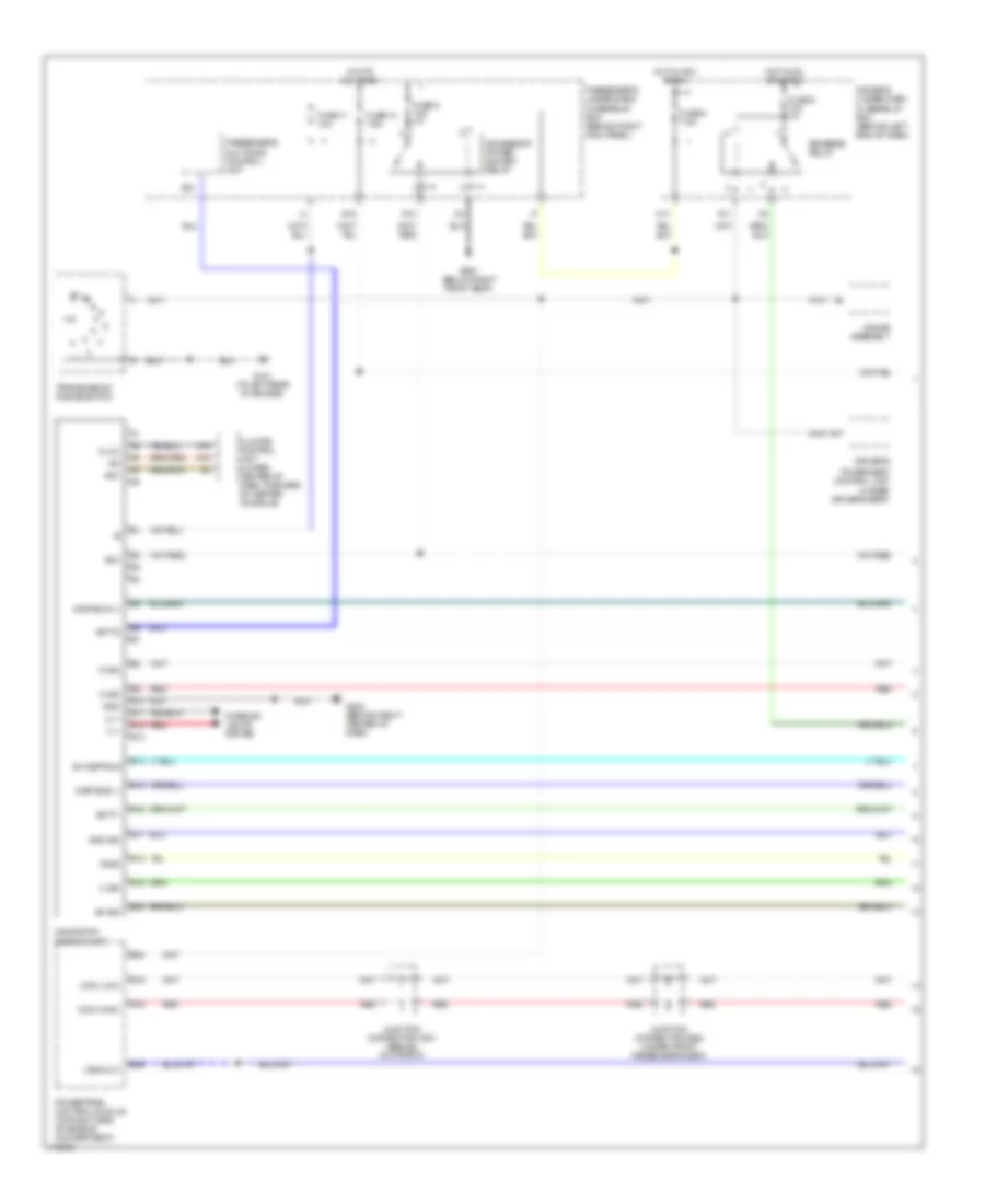 Navigation Wiring Diagram 1 of 2 for Acura MDX 2003