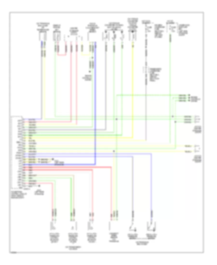 A T Wiring Diagram 1 of 2 for Acura MDX 2003