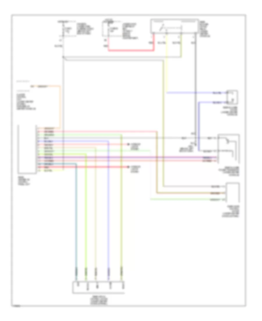 Rear A C Wiring Diagram for Acura MDX Touring 2003