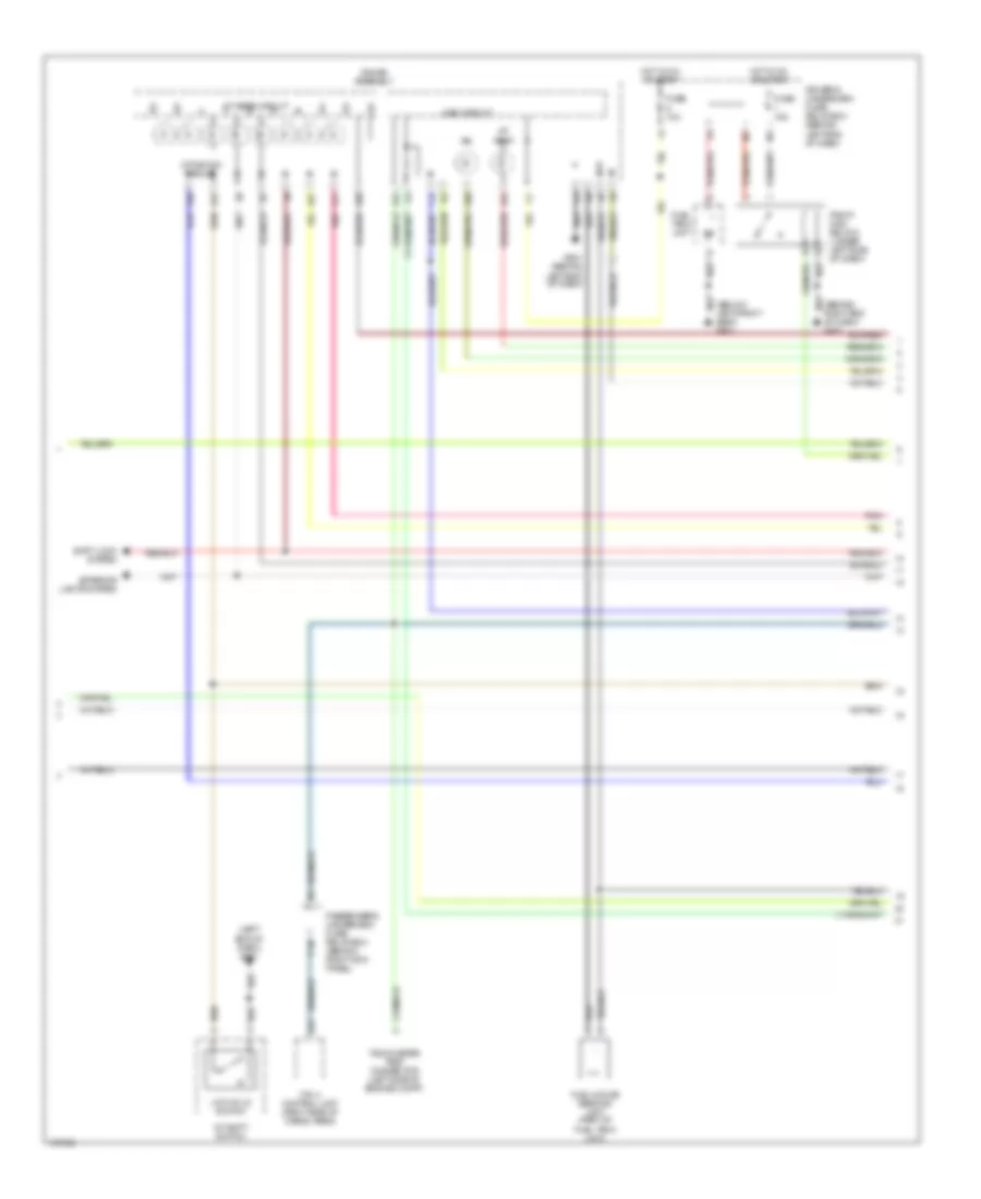 3.5L, Engine Performance Wiring Diagram (4 of 5) for Acura MDX Touring 2003