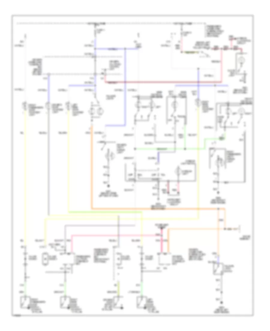 Courtesy Lamps Wiring Diagram for Acura MDX Touring 2003