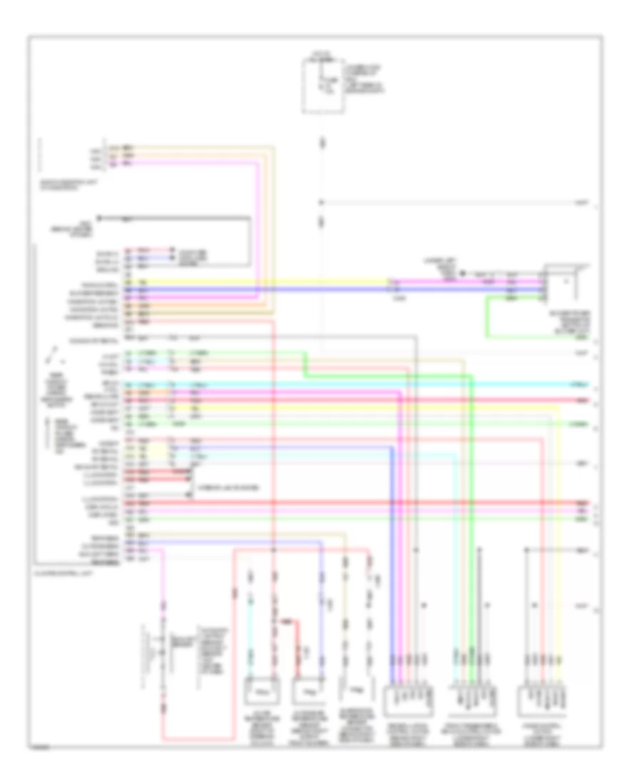 2 4L Automatic A C Wiring Diagram 1 of 3 for Acura TSX 2013