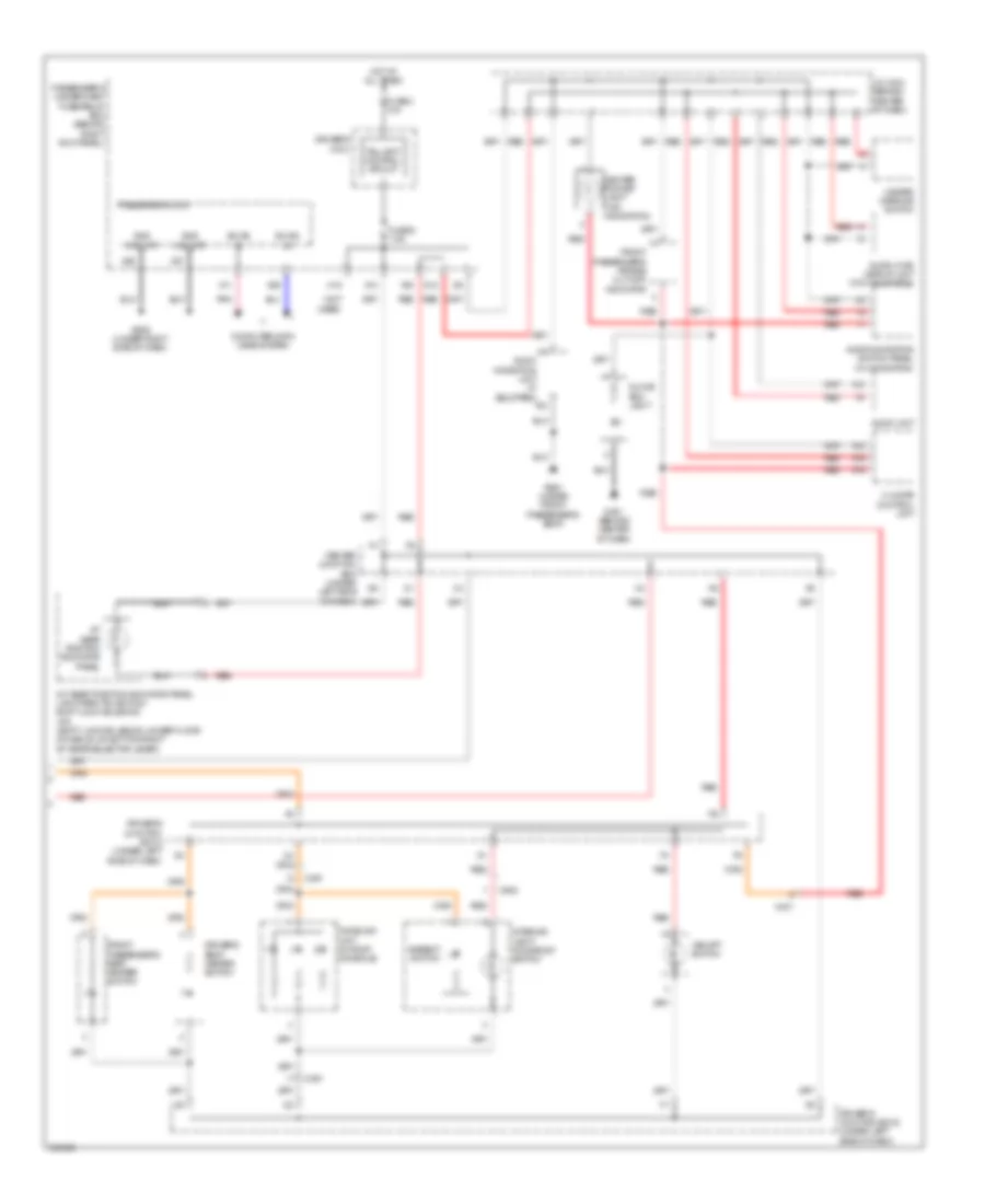 Instrument Illumination Wiring Diagram 2 of 2 for Acura TSX 2013