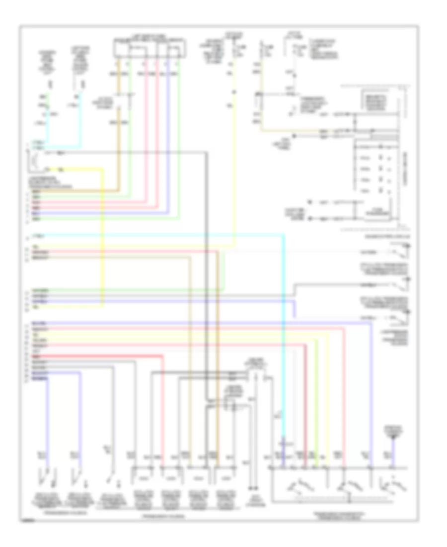 A T Wiring Diagram 2 of 2 for Acura ZDX 2013