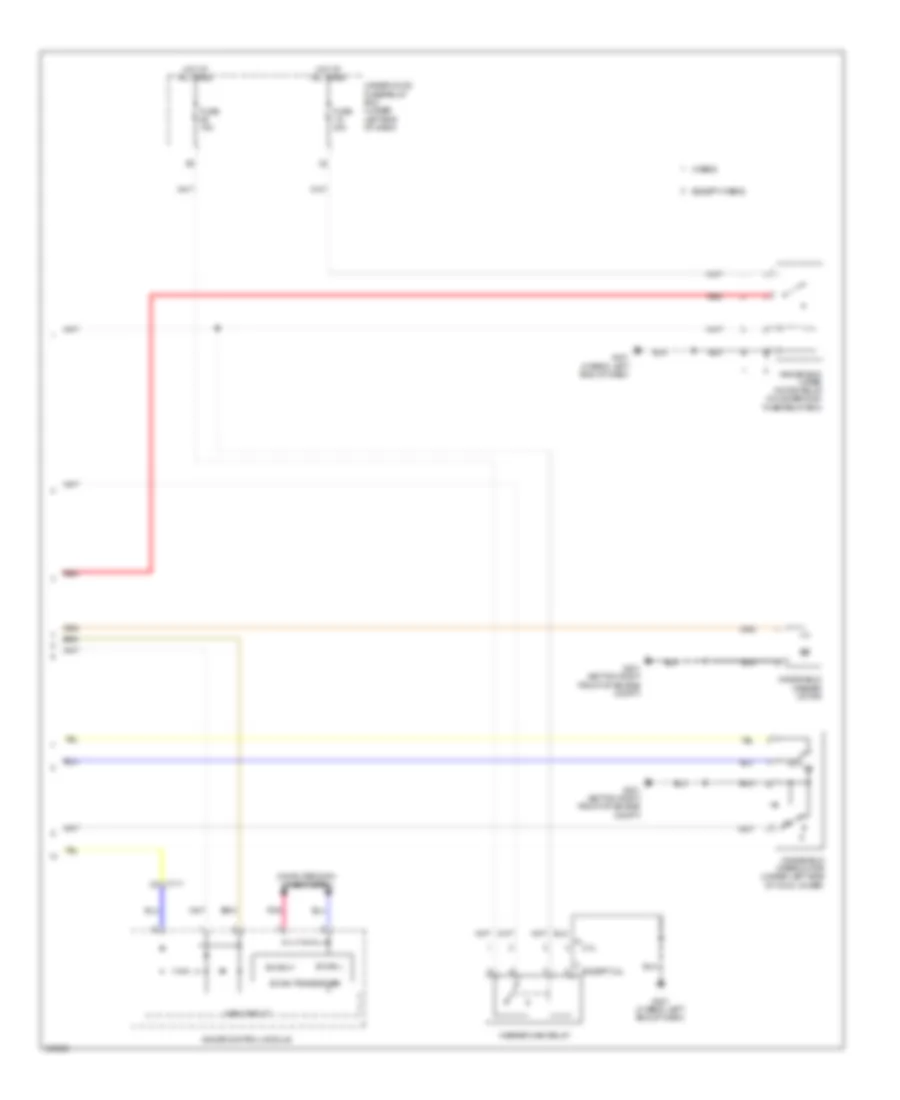WiperWasher Wiring Diagram (2 of 2) for Acura ILX 2014