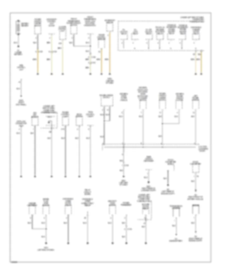 Ground Distribution Wiring Diagram, Hybrid (1 of 4) for Acura ILX 2014