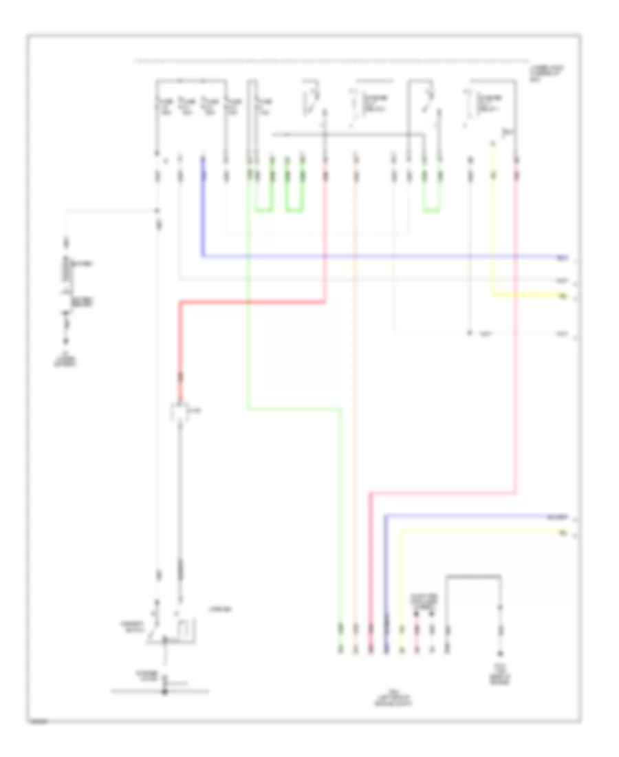 2.0L, Starting Wiring Diagram (1 of 2) for Acura ILX 2014