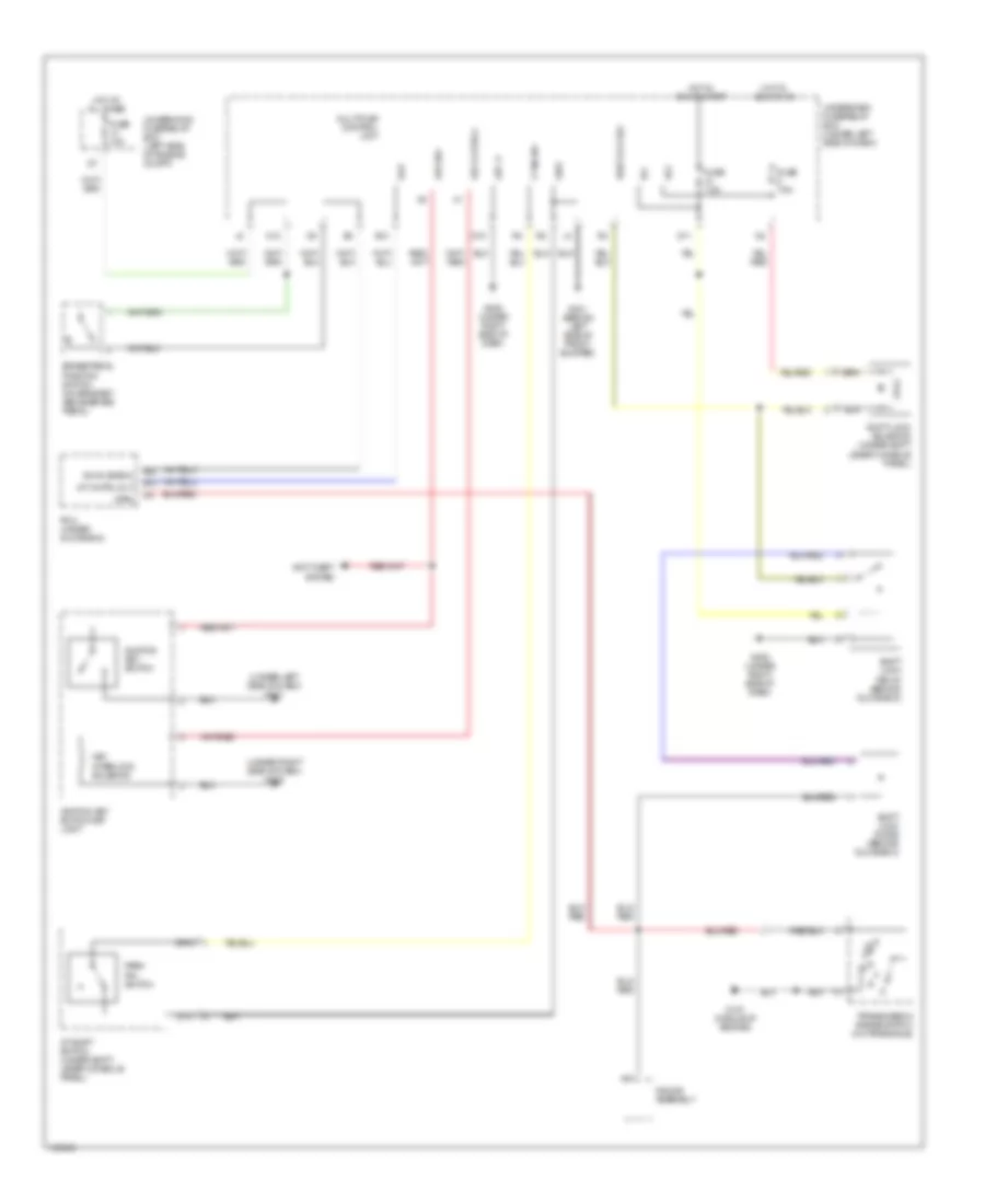 Shift Interlock Wiring Diagram for Acura RSX 2003
