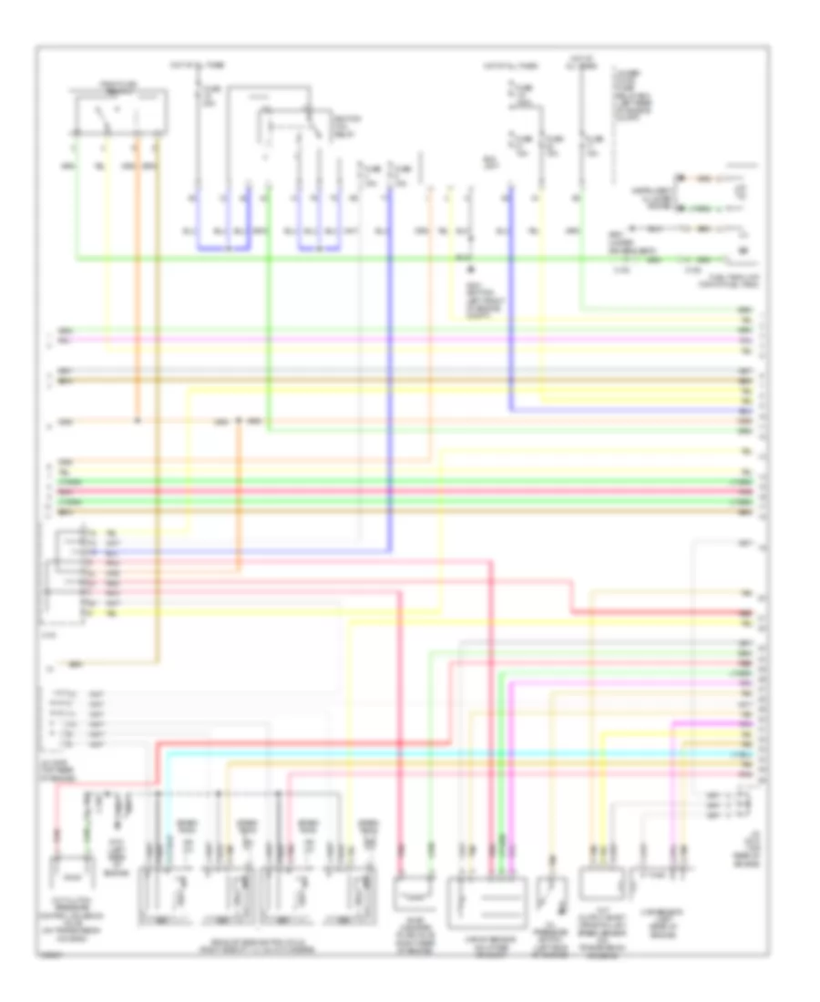 1 5L Hybrid Engine Controls Wiring Diagram 2 of 6 for Acura ILX Hybrid 2014