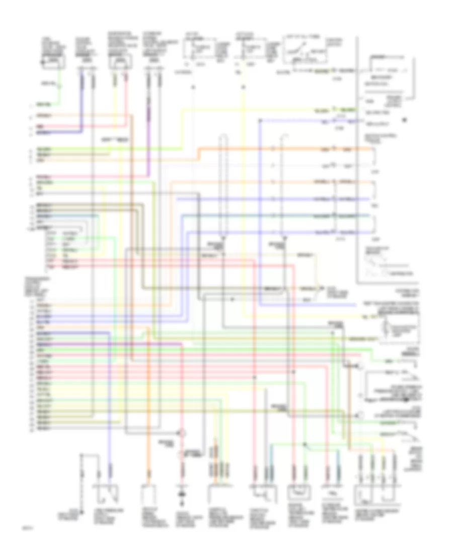 1 8L Wiring Diagram 1 8L Wiring Diagram 2 Of 2 for Acura Integra GS R 1994