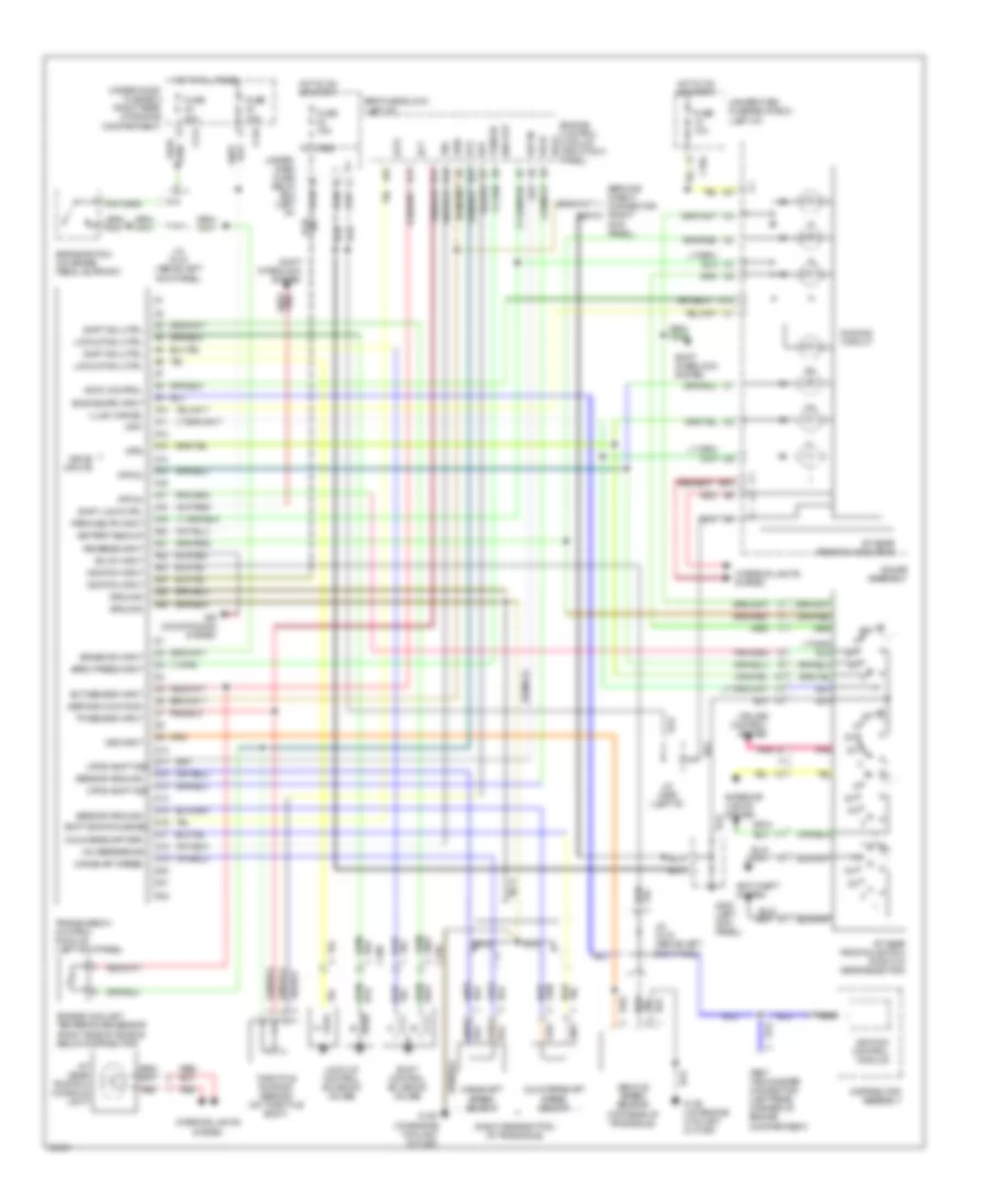 A T Wiring Diagram for Acura Integra GS R 1994