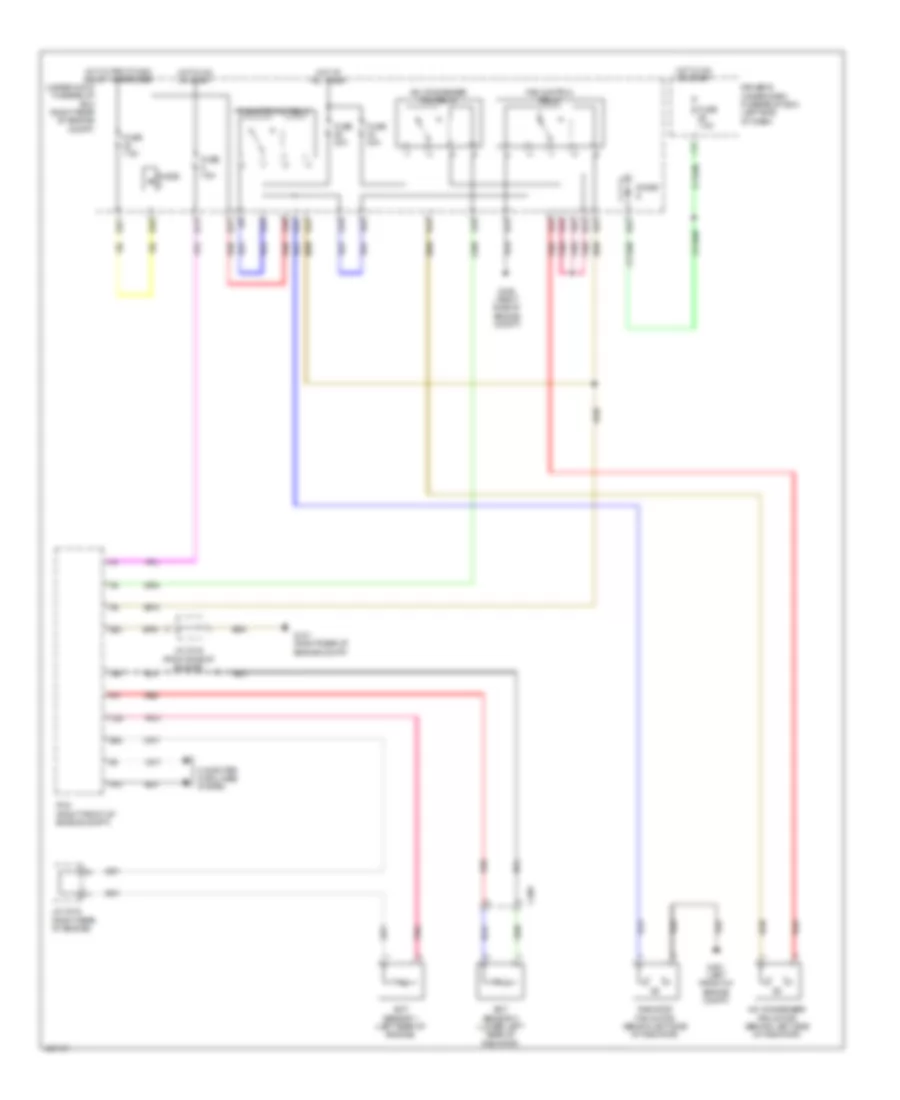 Cooling Fan Wiring Diagram for Acura MDX 2014