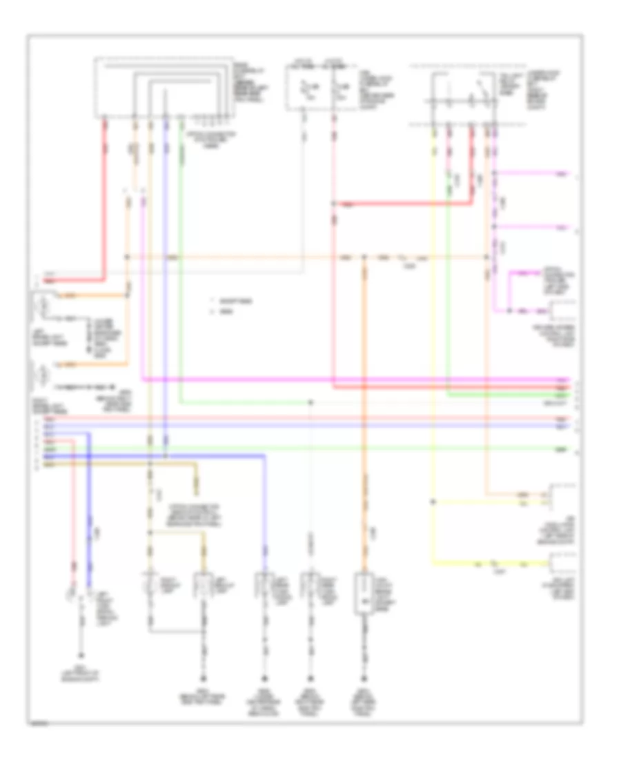 Exterior Lamps Wiring Diagram (2 of 3) for Acura MDX 2014