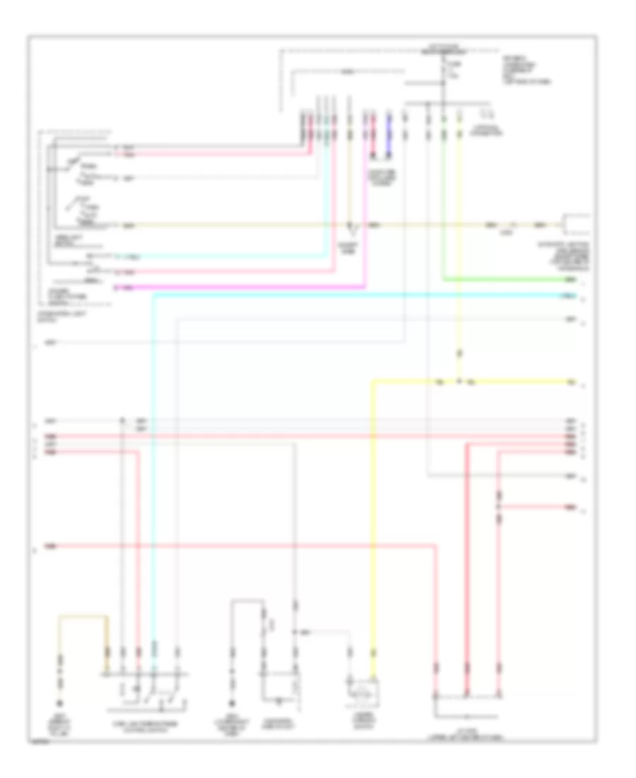 Instrument Illumination Wiring Diagram (3 of 4) for Acura MDX 2014