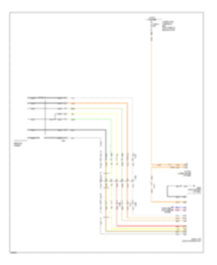 Rear Camera Wiring Diagram for Acura MDX 2014