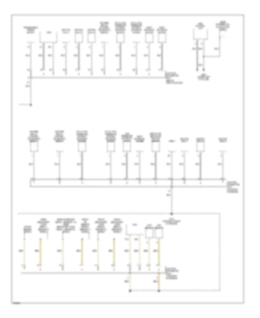 Ground Distribution Wiring Diagram (2 of 5) for Acura RDX 2014
