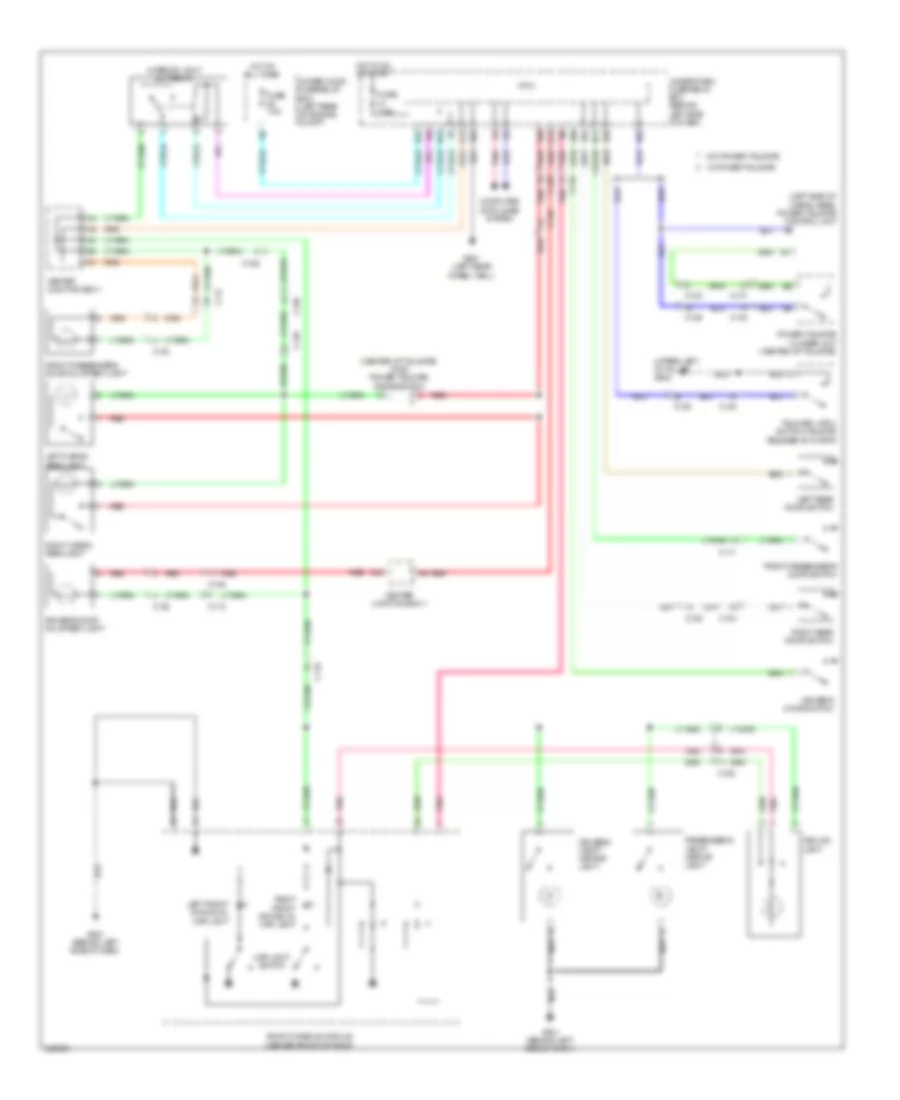 Courtesy Lamps Wiring Diagram for Acura RDX 2014