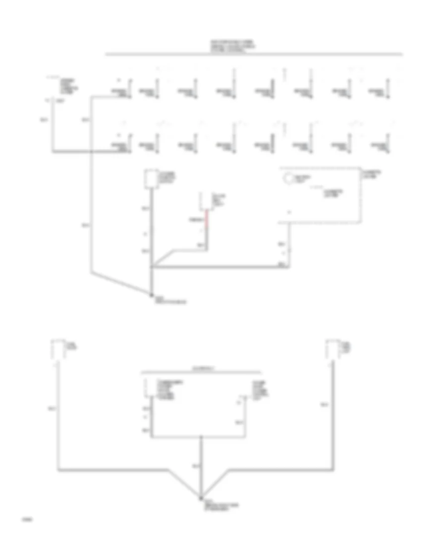 Ground Distribution Wiring Diagram 8 of 10 for Acura Legend GS 1994