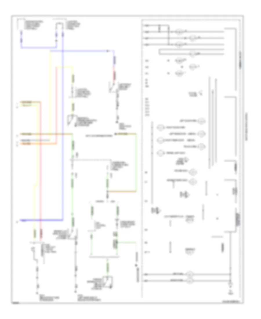 Instrument Cluster Wiring Diagram (2 of 2) for Acura Legend GS 1994
