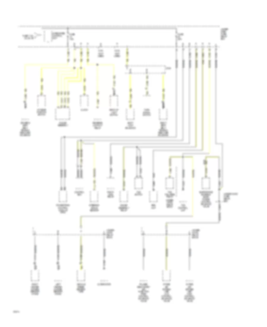 Power Distribution Wiring Diagram 6 of 8 for Acura Legend GS 1994